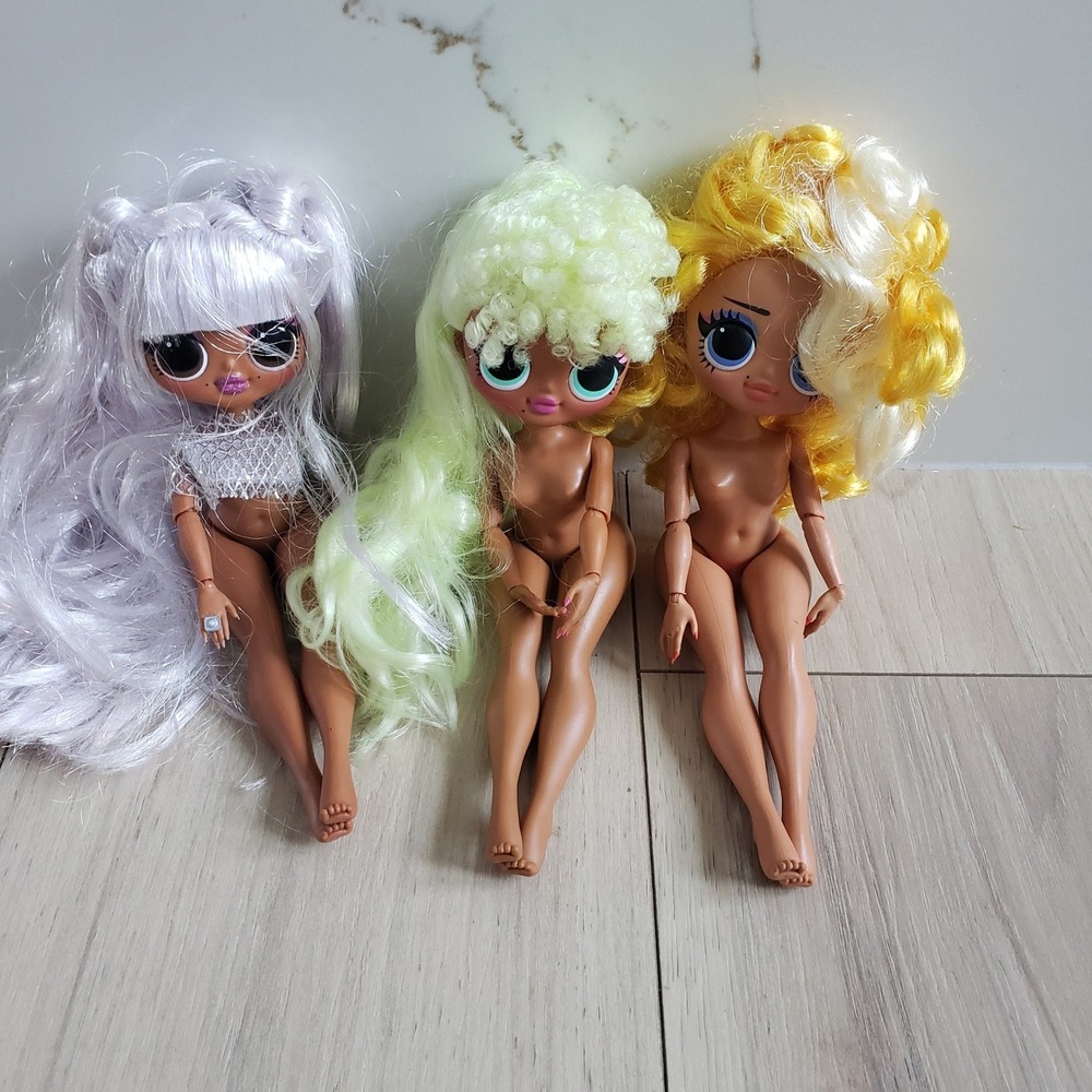 Bratz Dolls Bundle 3 MGA LOL Surprise OMG 2019 Kitty K Lady Diva Agent Glamour